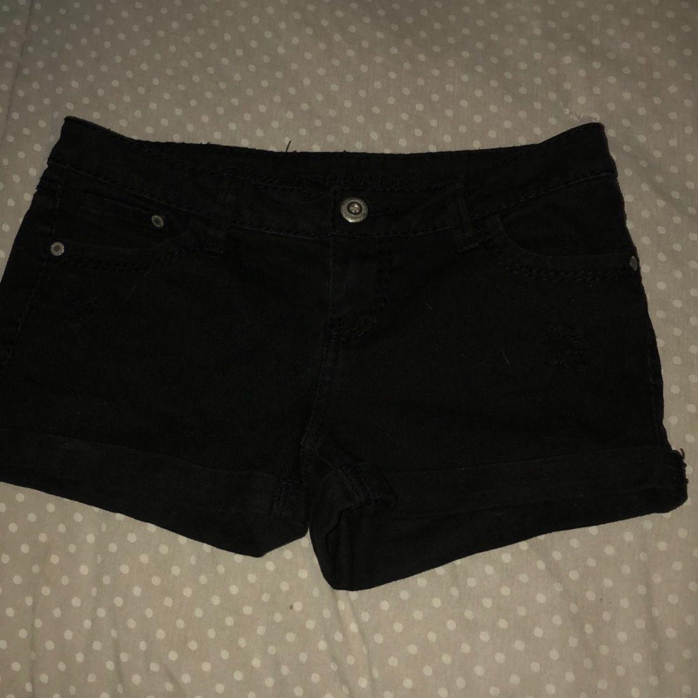 Black shorts